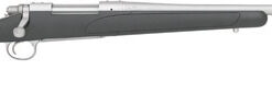 Remington 700 SPS Stainless Bolt Action Rifle R27267, 270 Winchester, 24", Black Synthetic Stock, Stainless Steel Finish, 4 Rds