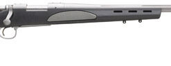 Remington 700 Varmint Rifle R84342, 22-250 Remington, 26 in Fluted BBL, Synthetic Stock, Matte Stainless Finish, 4 Rd